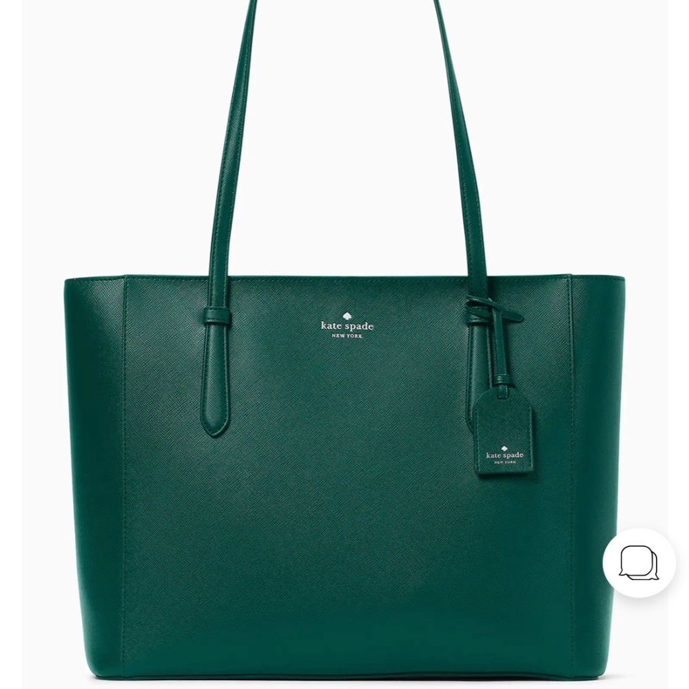 NWT Kate Soade Schuyler Medium Tote - Dark Jade